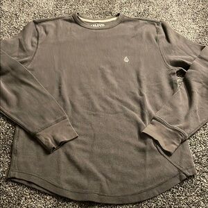 Volcom Gray Long Sleeve Shirt